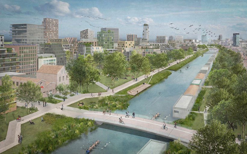 vienna park utrecht cityscape