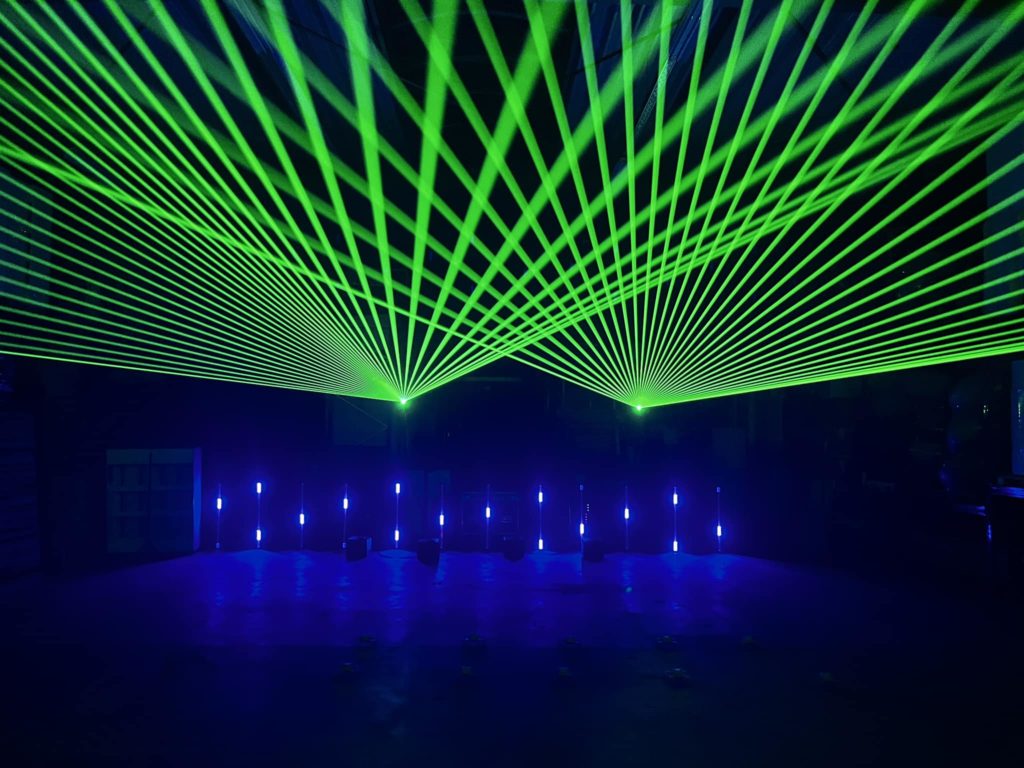 indoor drone show technology