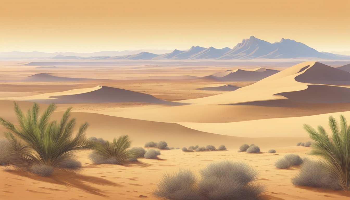 desert scenery symbolism