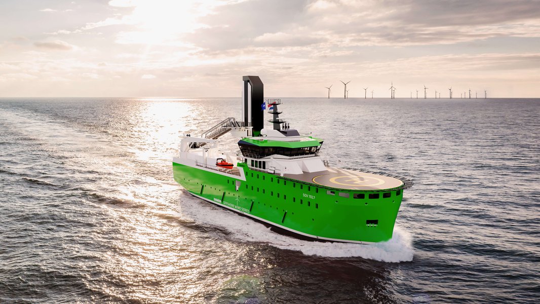Damen Electric Service Operations Vessel for Offshore Wind