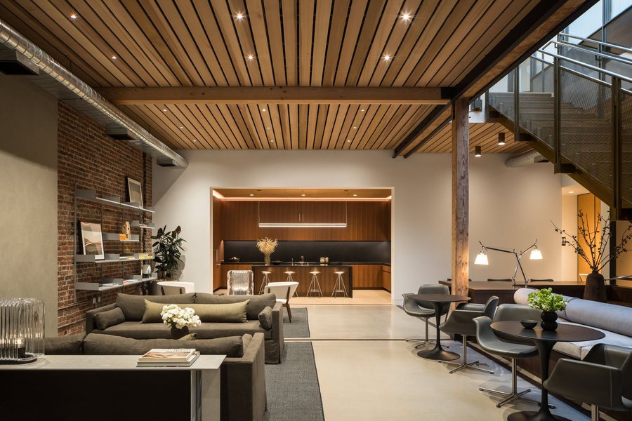 Modern interior of a Venture Capital firm's office