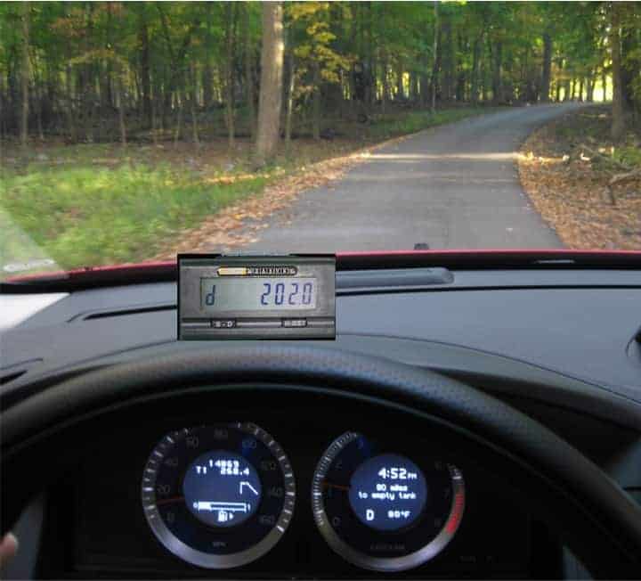 road vehicles measuring device