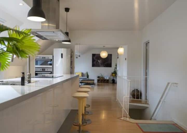 scenic renovated house vlaanderen