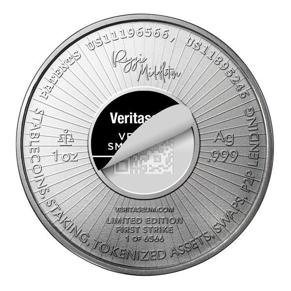 Veritaseum SmartMetal Silver Round