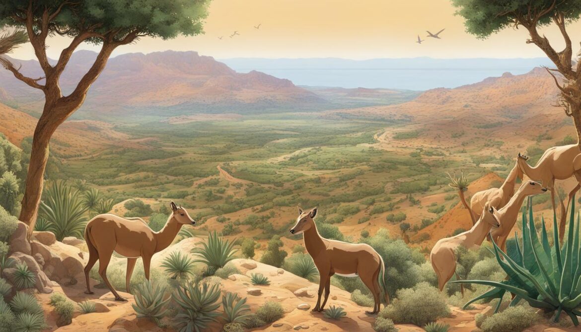 Algeria landscapes, wildlife, and herd management