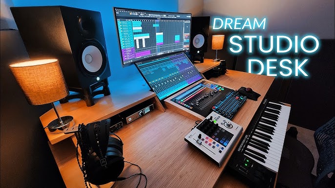 modern technology studio setup