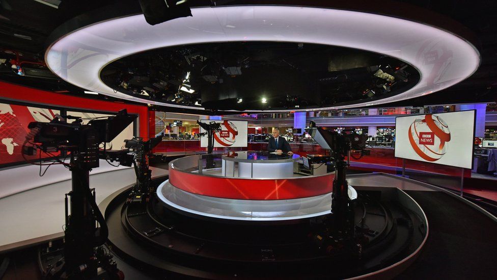 international news studio studio equipment