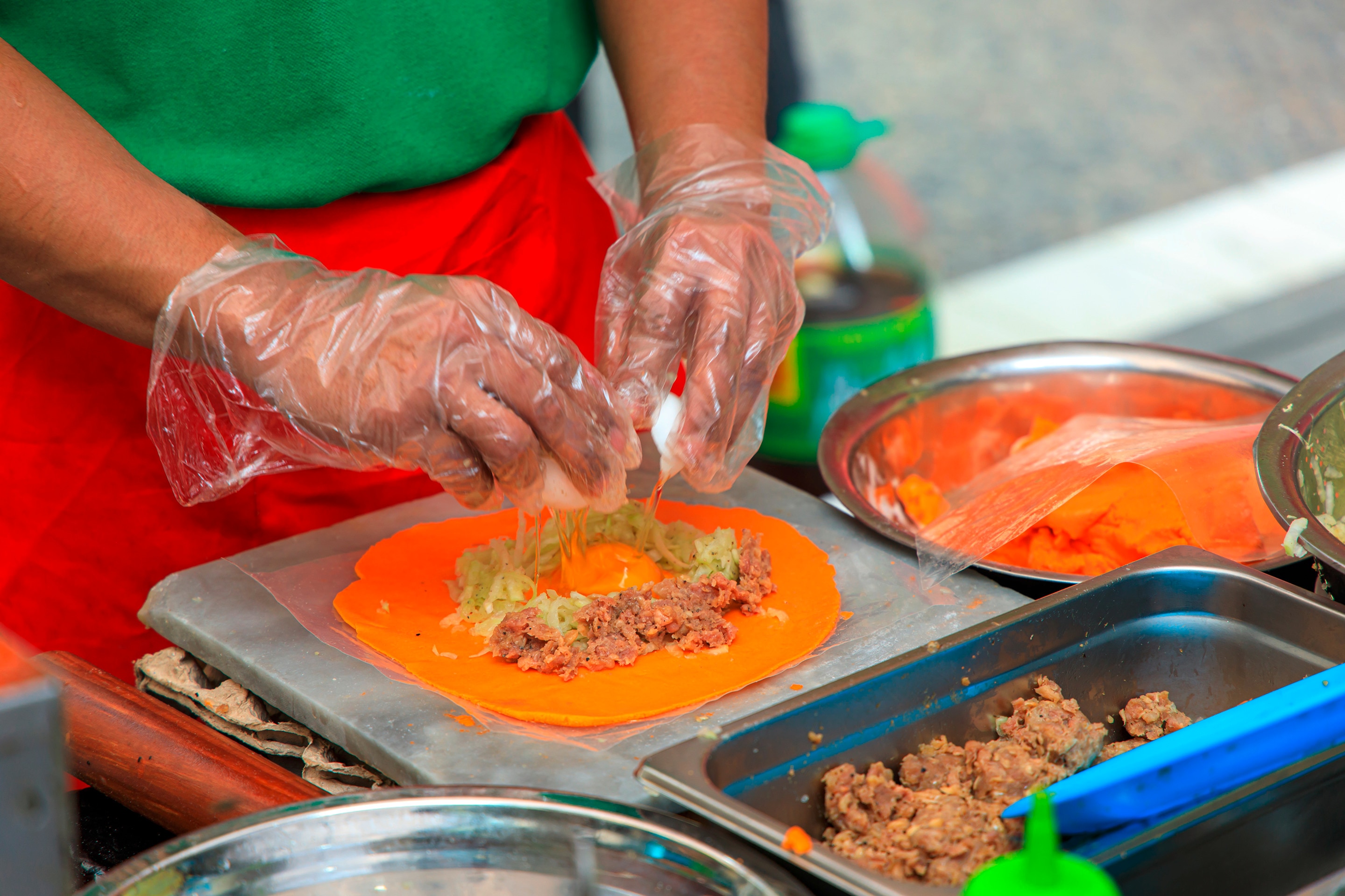 vigan empanada street vendor