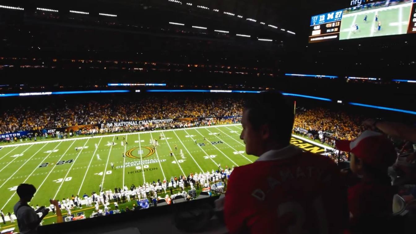 virtual sports football stadium