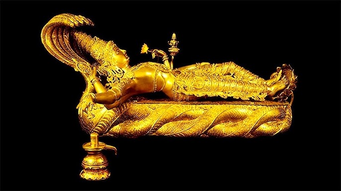 vishnu statue ancient temple