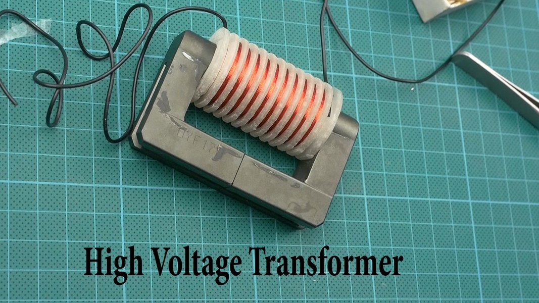 Homemade High Voltage Transformer
