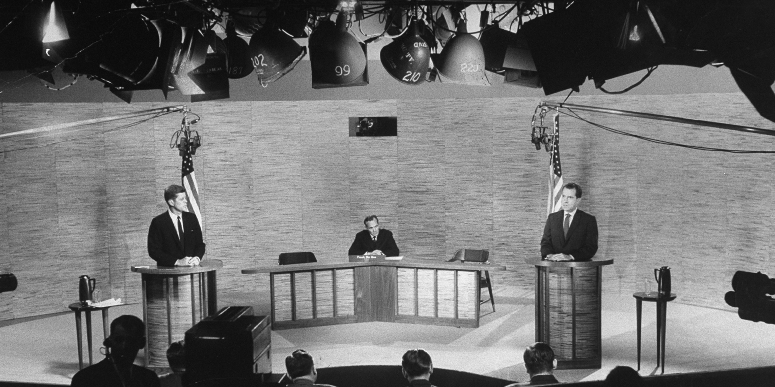 electoral political debate scene