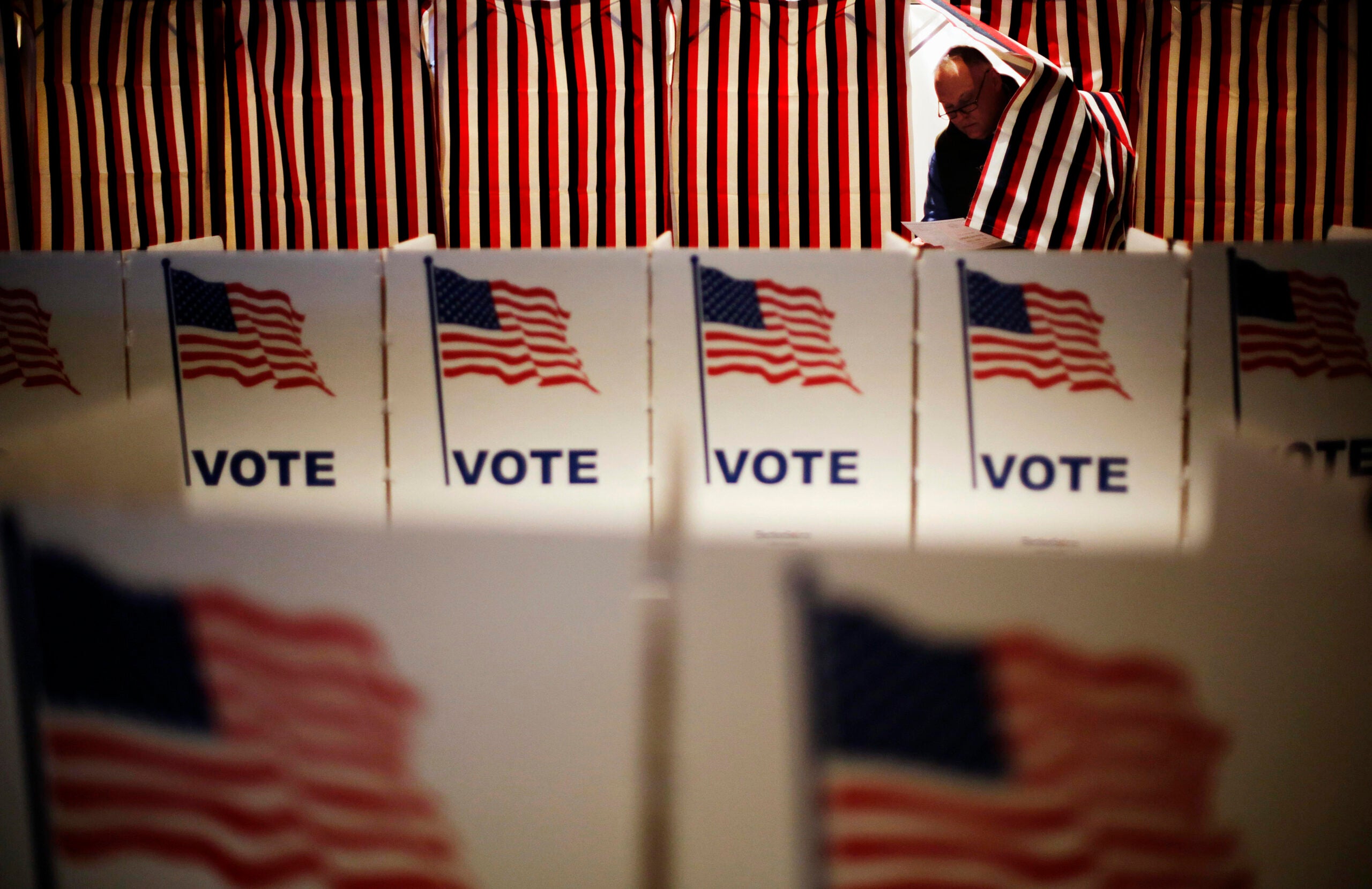 scenery voters booth document