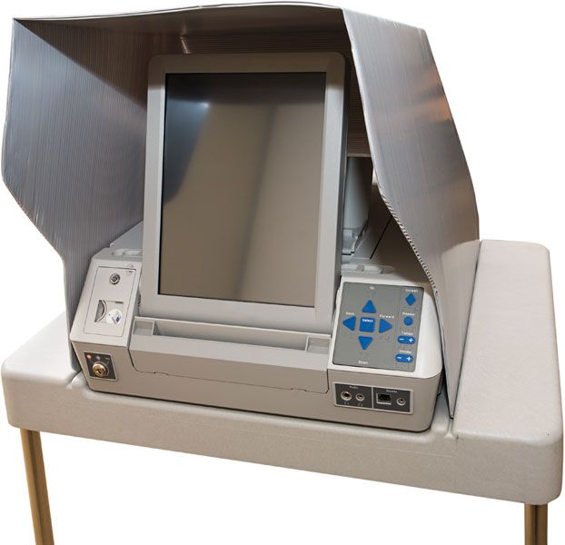 digital voting machines and IT infrastructure