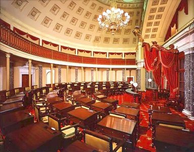 historic senate chamber and vice president