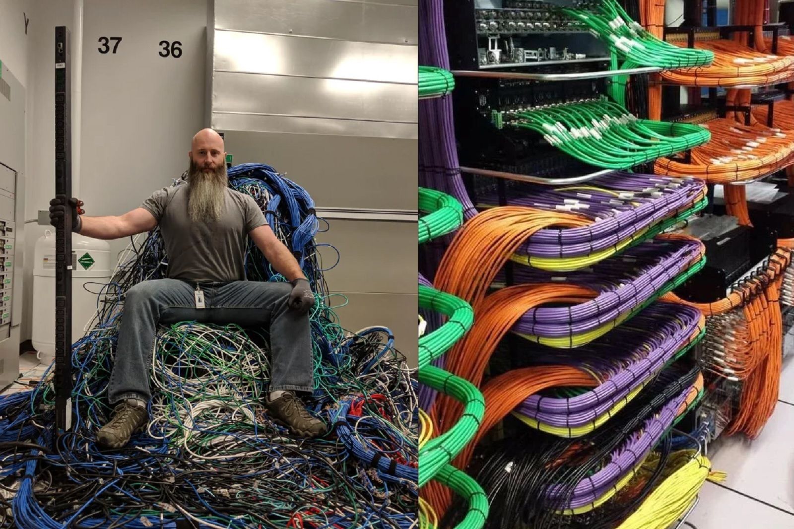 scenic digital network cabling servers