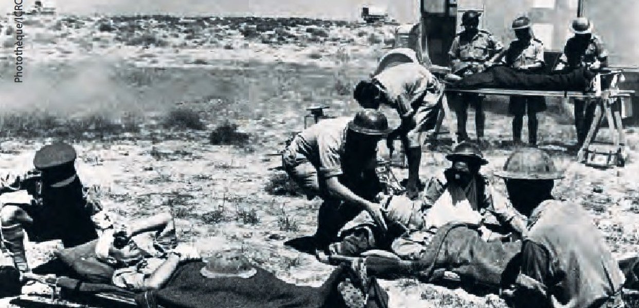 Symbol Červeného kříže a otázka sebeobrany versus humanitárního práva