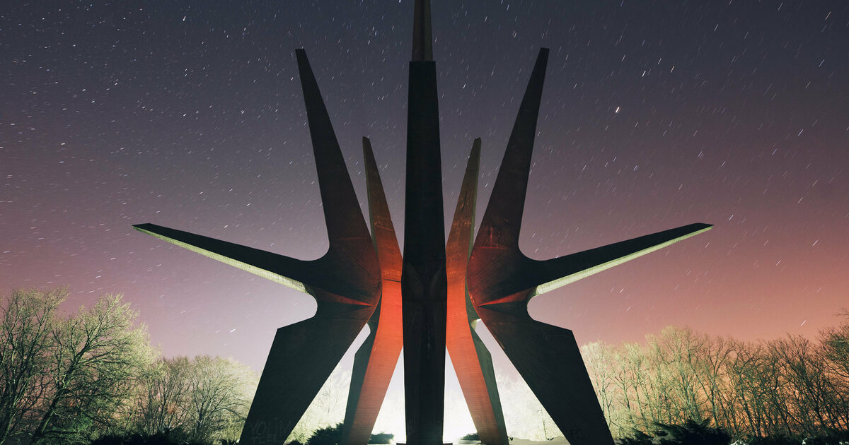 scenic war monuments Eastern Europe