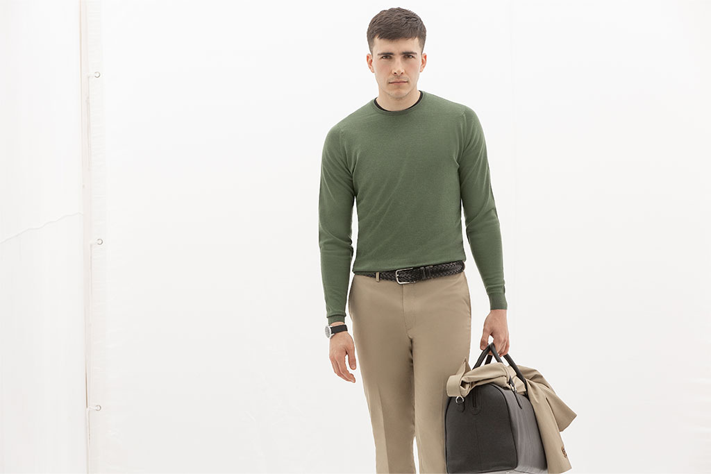 professional work attire showroom