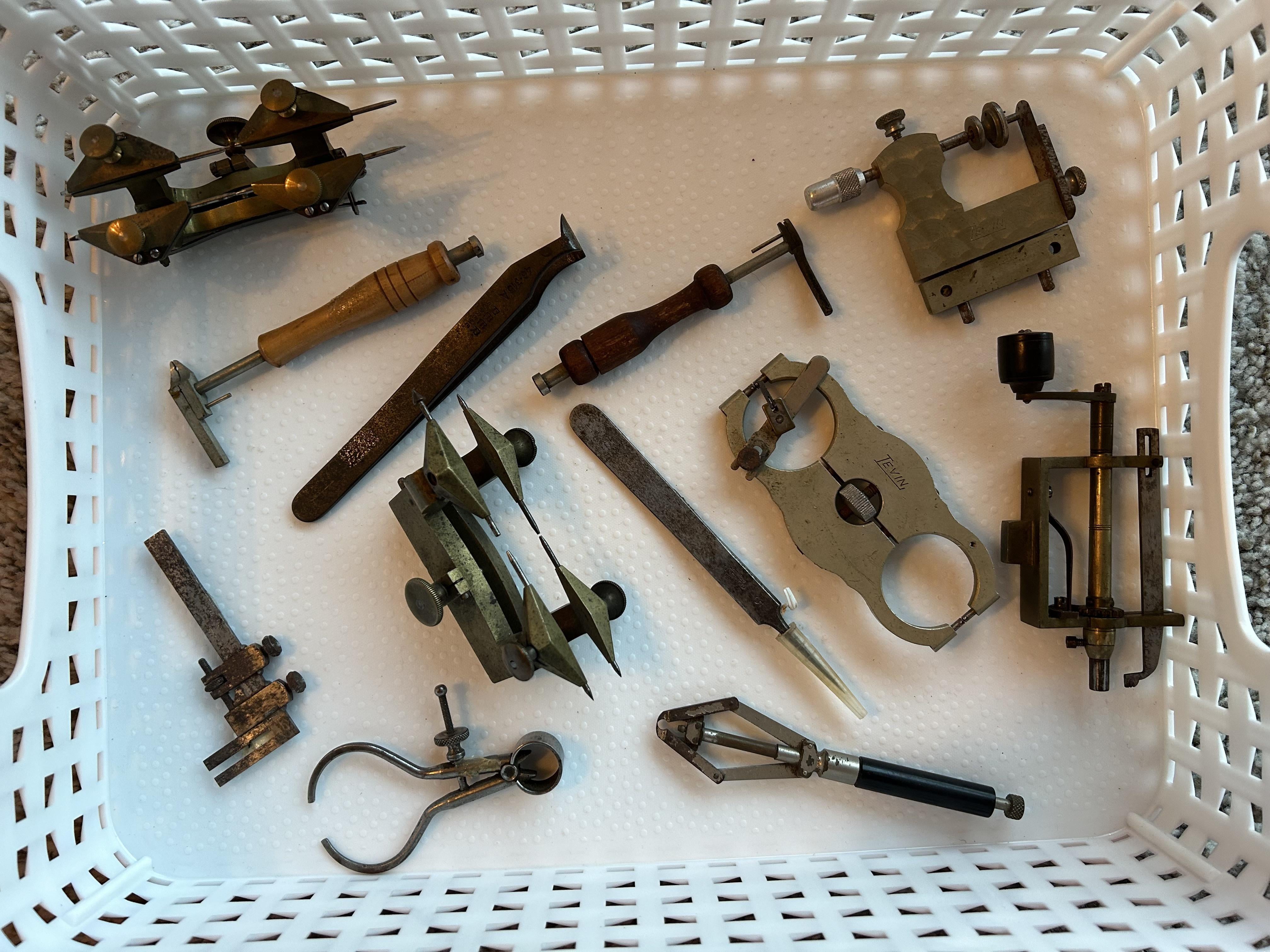vintage watch repair tools
