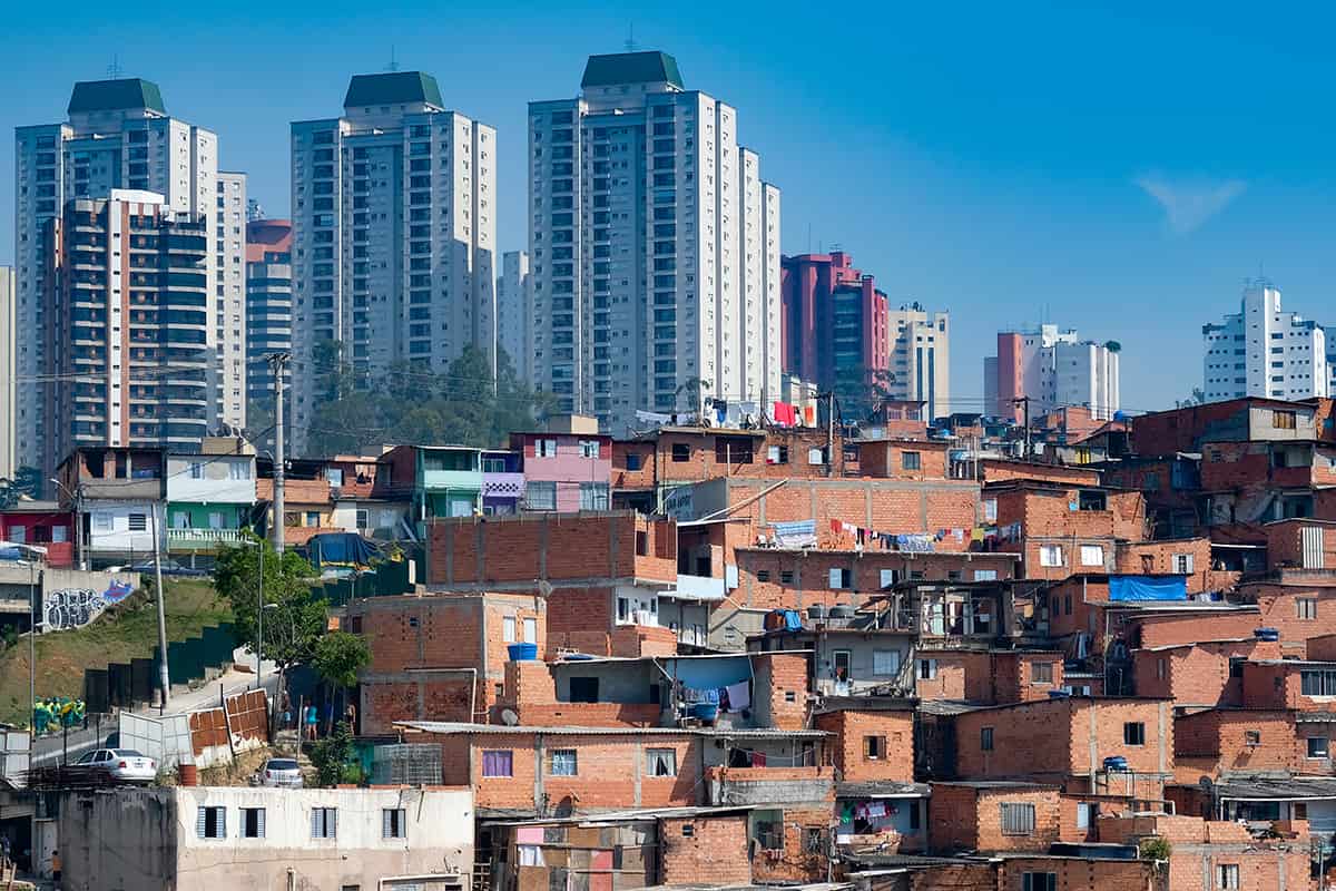 economic disparities and skyscrapers
