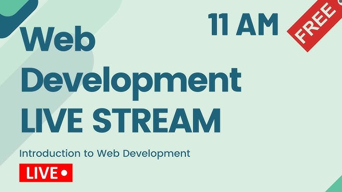web development workshop live coding