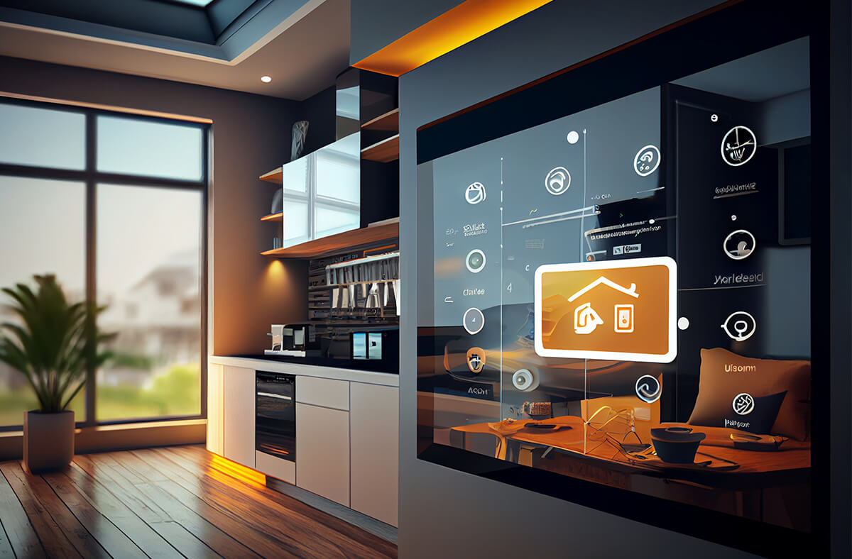smart home devices and modern home environment