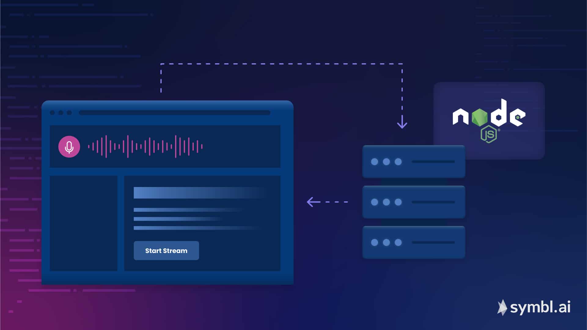 websocket audio transmission setup