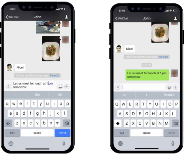 wechat phone input form