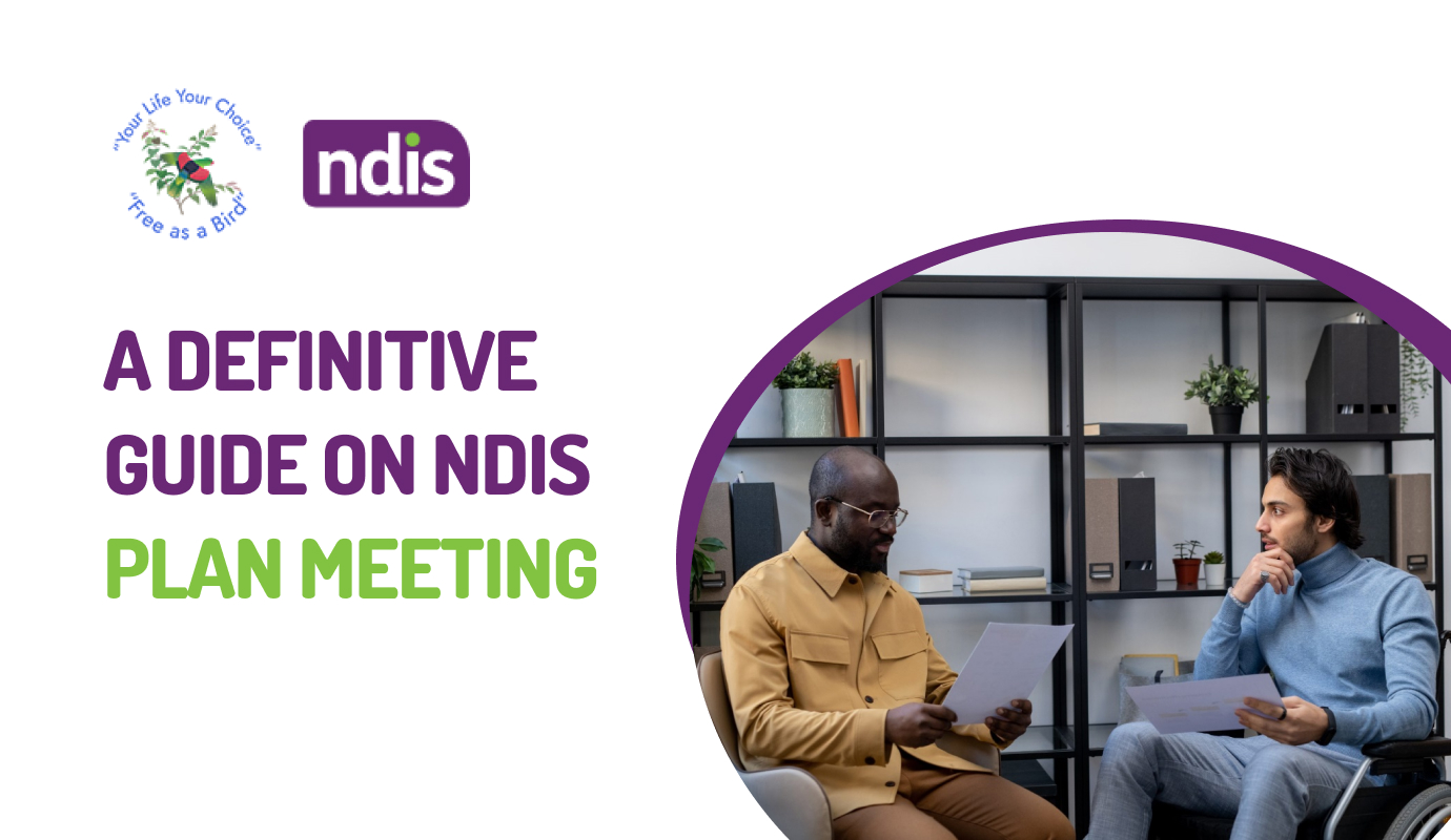 NDIS support materials and organizational meeting