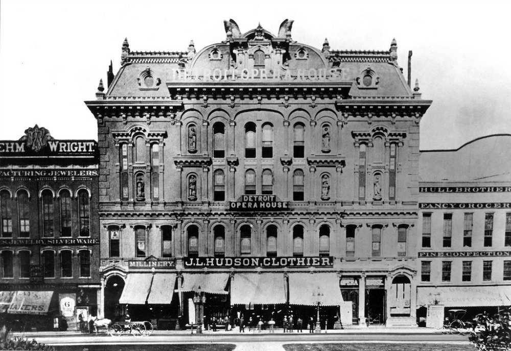 historic opera house facade
