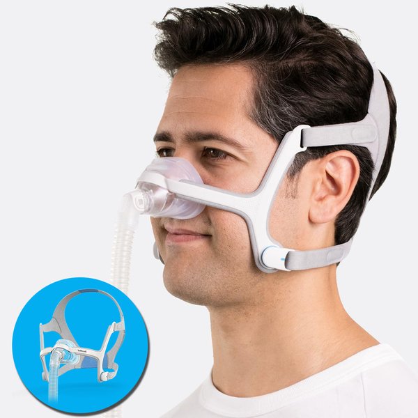 หน้ากาก CPAP แบบสอดปลายจมูก (Nasal Pillows Mask)