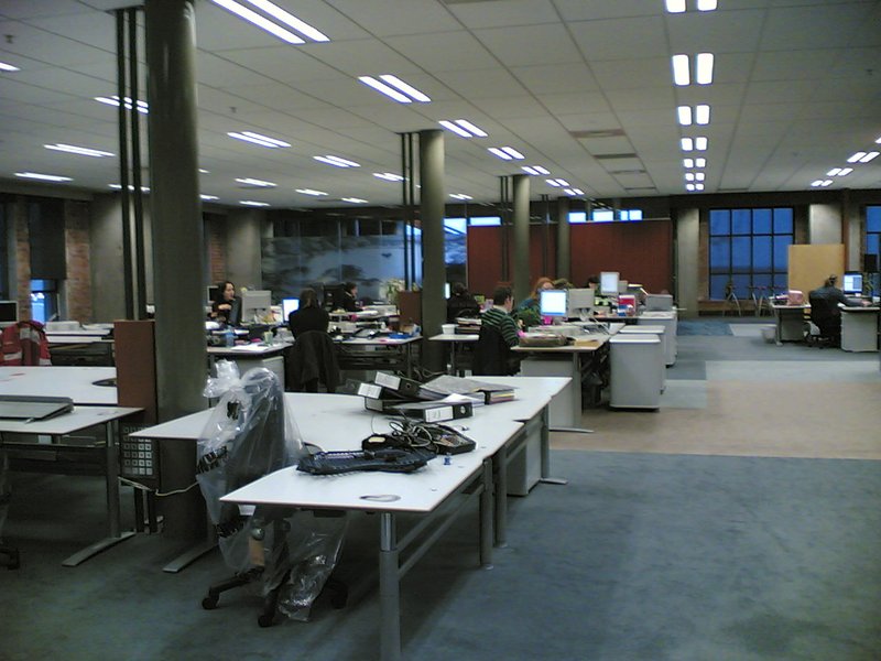 ภาพบรรยากาศการทำงานร่วมกันแบบ Pair Programming