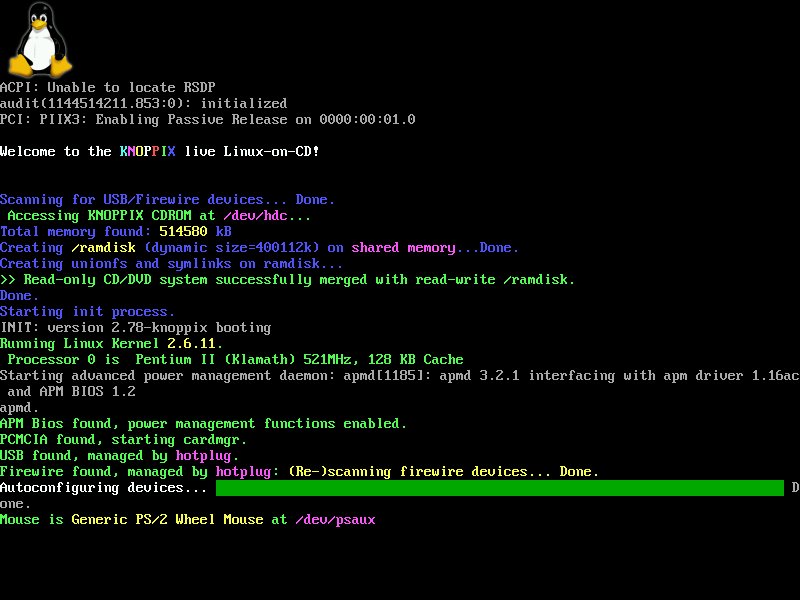 Linux Console Login Prompt