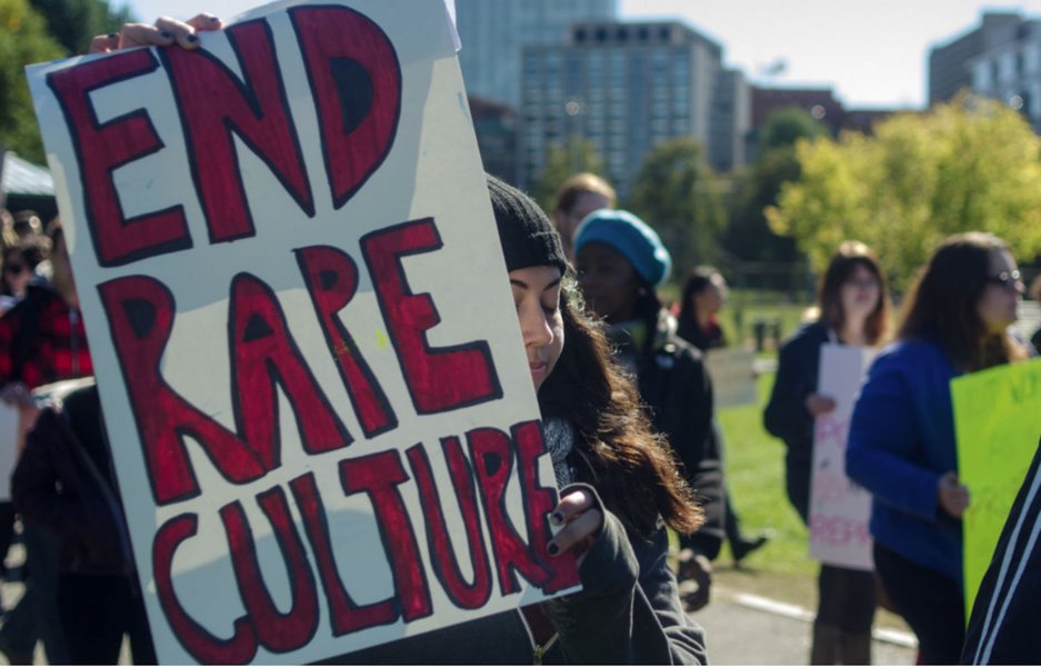 End Rape Culture Protest Sign