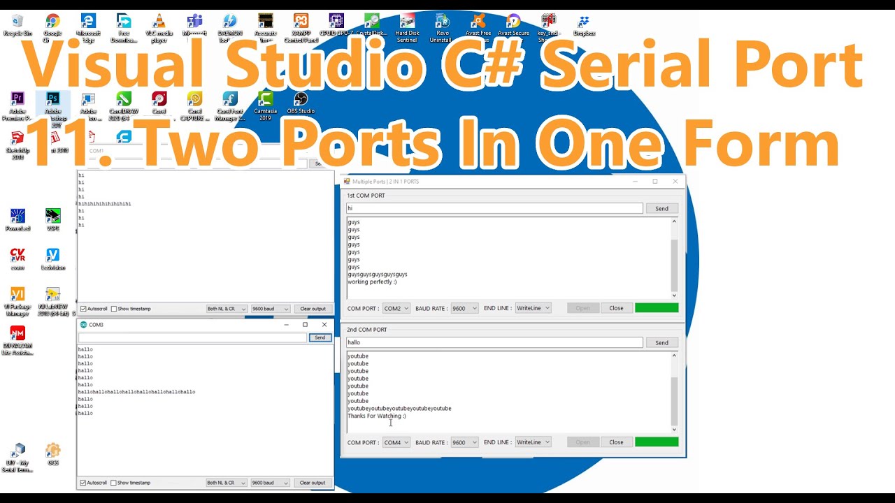 csharp winform serial communication