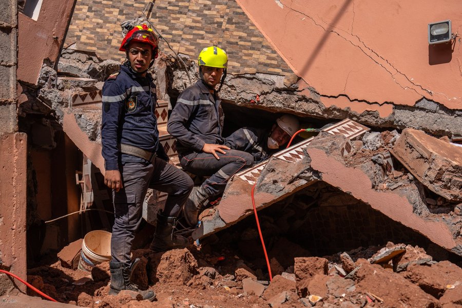 earthquake rescue operations