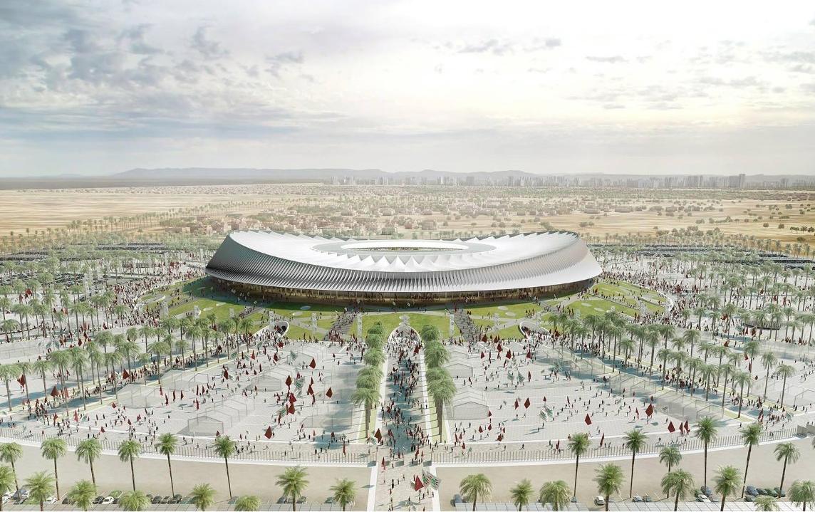 maroc stadium modern architecture