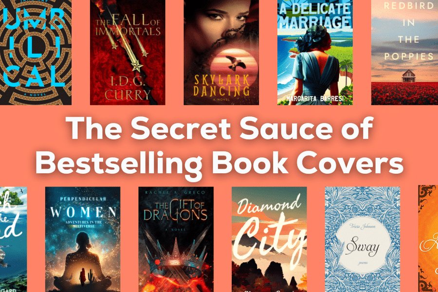 Examples of bestselling book cover designs