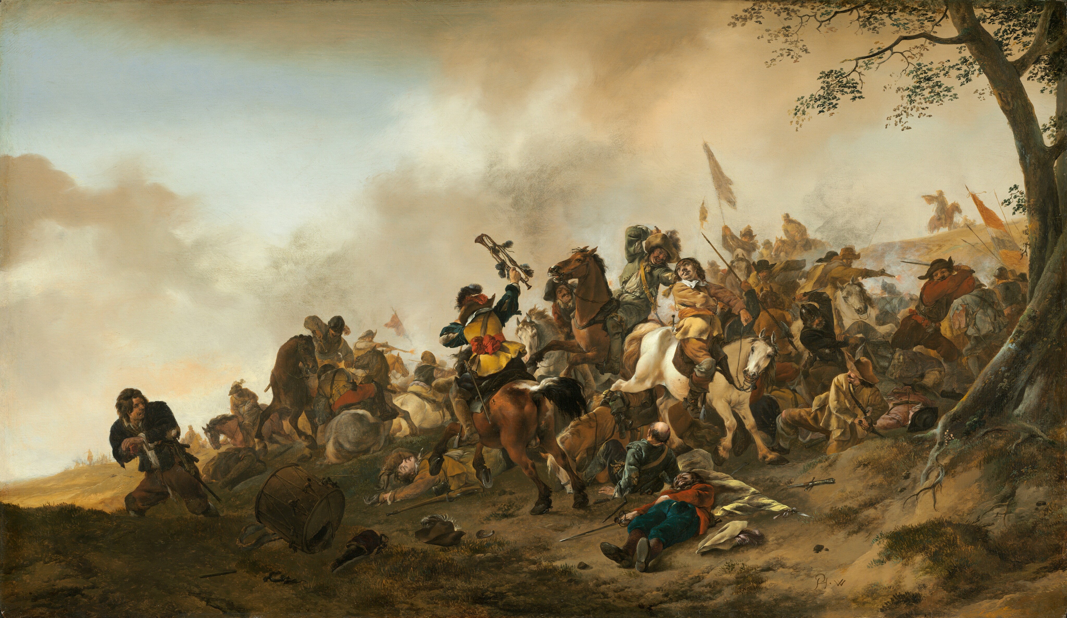 historical war scenes