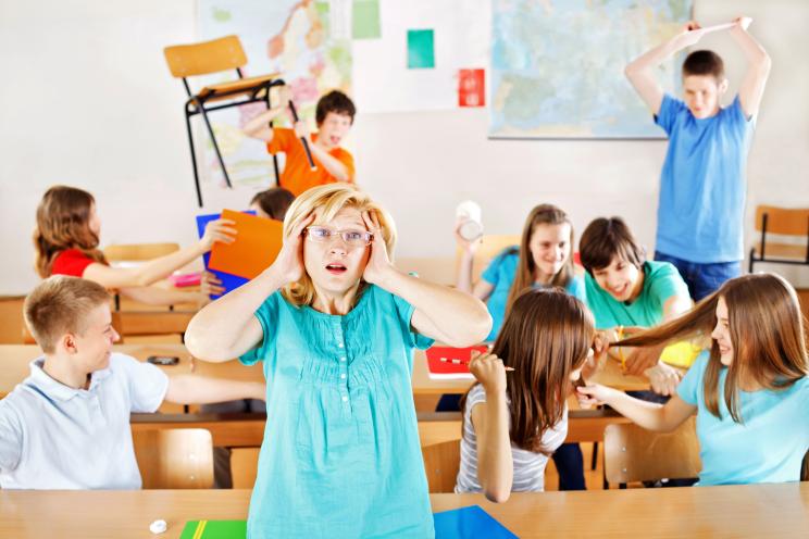 public school children classroom