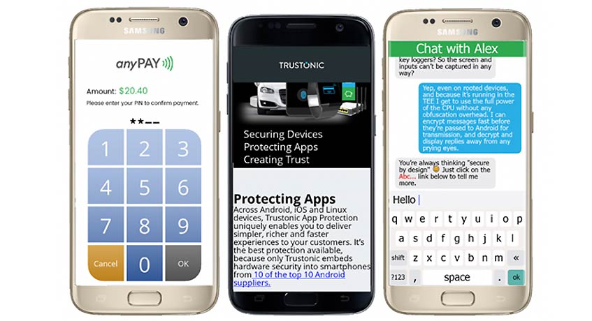 smartphone security interface hardware