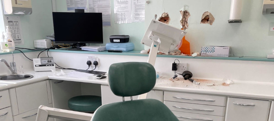 dental xray apparatus and clinic room
