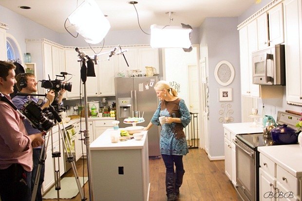 cooking video kitchen scene