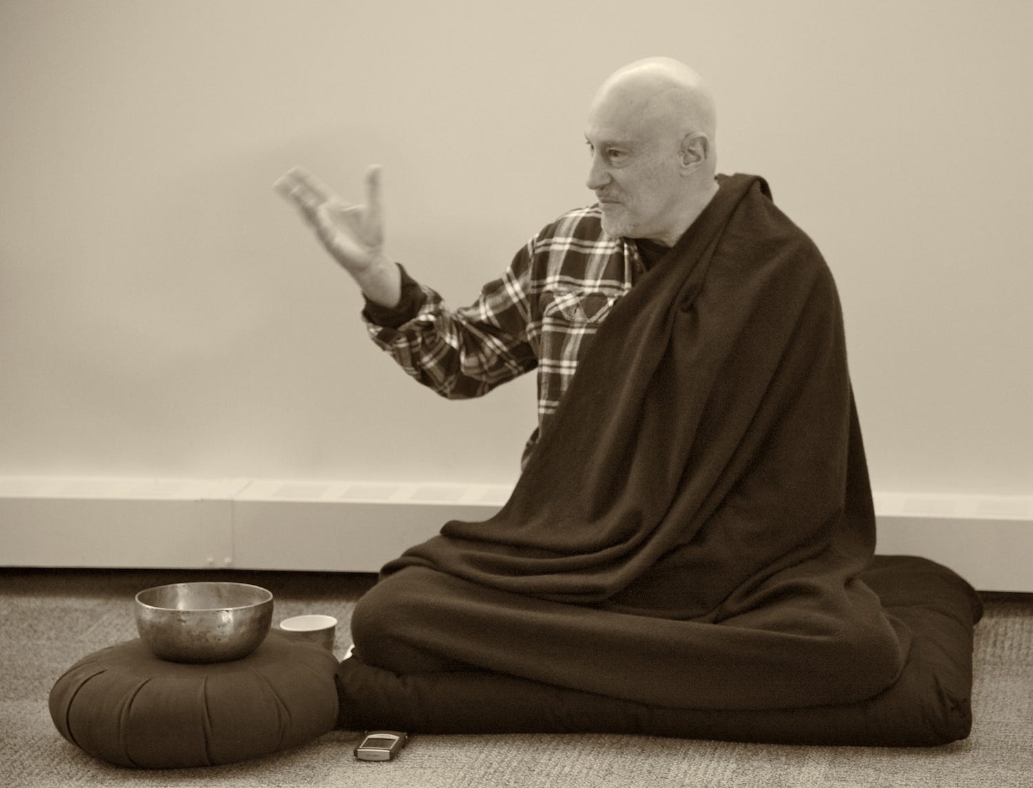 young general buddhist meditation