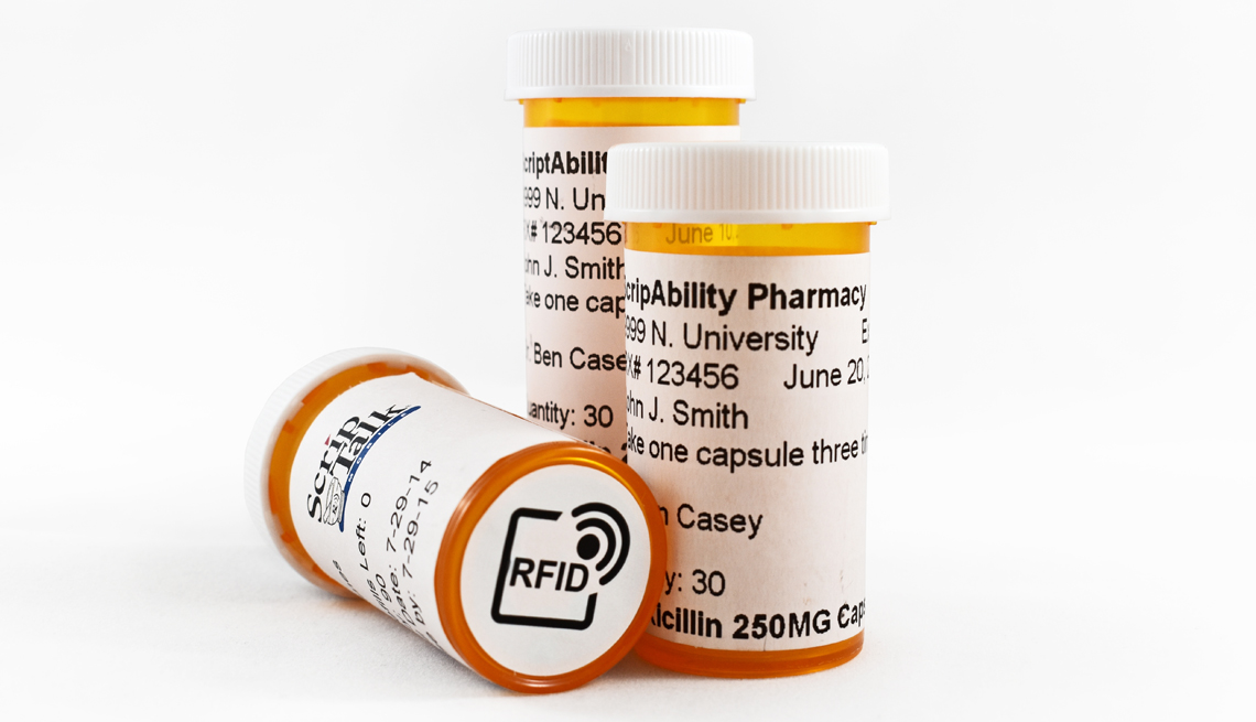 nighttime scenery pharmaceutical pill bottle
