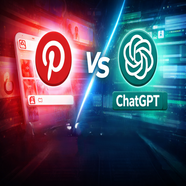 Pinterest Claims Search Volume Tops ChatGPT