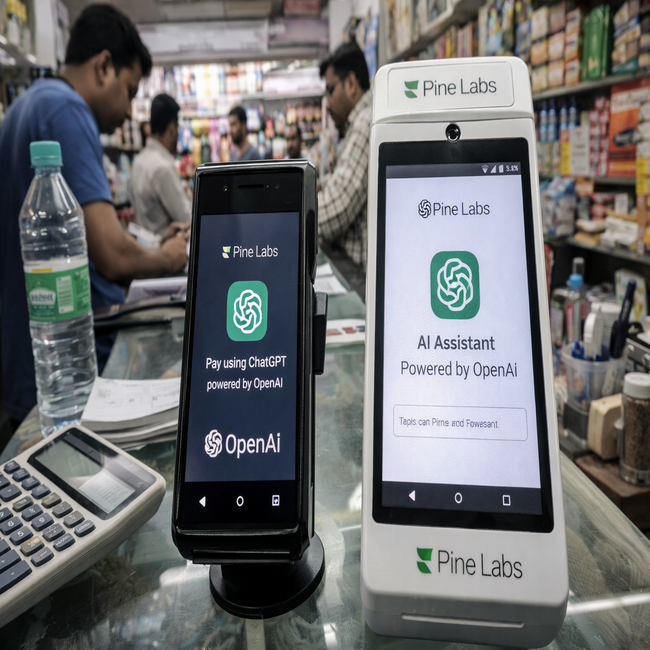 OpenAI Expands India push with Pine Labs