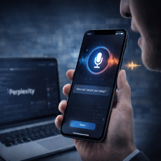 Perplexity Launches Voice Mode for Perplexity Computer