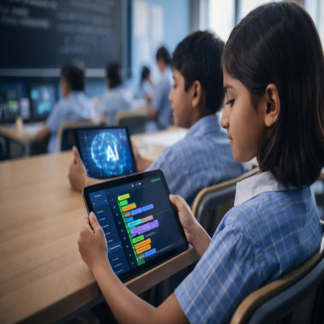 India Introduces AI Education for Classes 3 to 8 in CBSE Schools
